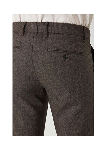 Erkek Lastikli Spor Pantolon Kahve PNS22K22227_D11 fırsatları