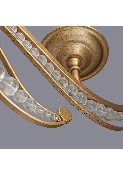 Huno Altı Kollu Eskitme Gold Avize fırsatları