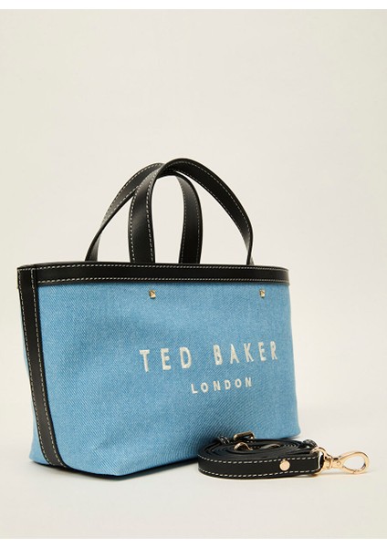 Mavi Kadın 25X16X10 cm Tote Çanta TBSS25FSB027 fiyatları