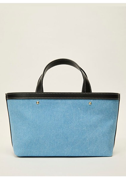 Mavi Kadın 25X16X10 cm Tote Çanta TBSS25FSB027 modelleri