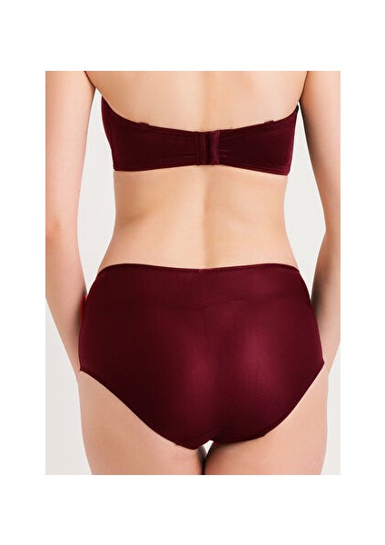 Bordo Kadın Bikini Külot 783 fiyatları