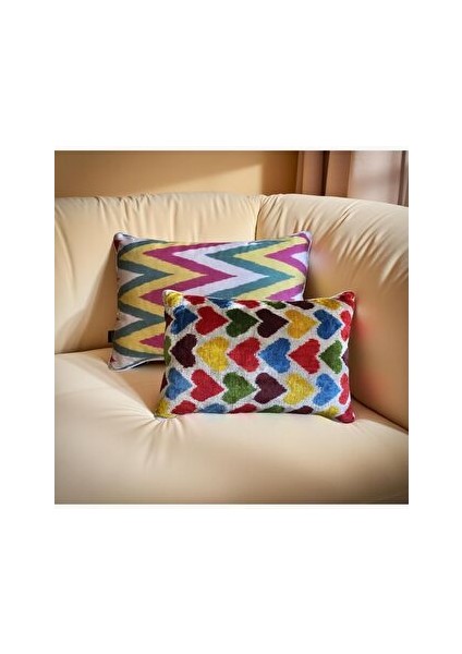 Kalbim Ikat Kırlent indirimleri