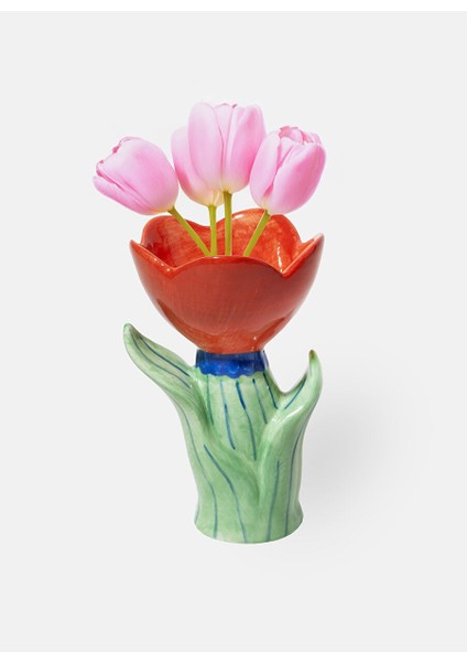 Çok Renkli Vazo Doıy Bloom Çiçek Küçük Vazo fiyatları