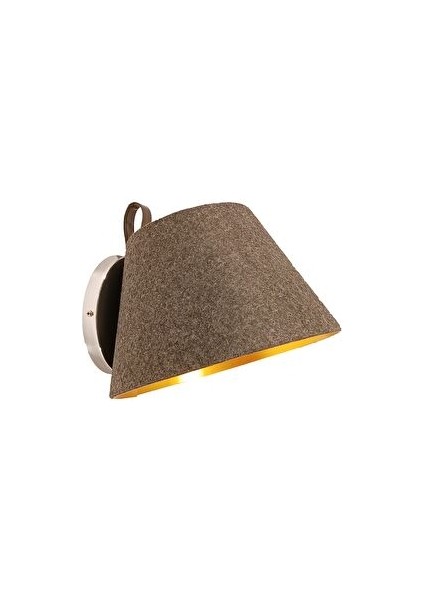 Noah Gri Gold Metal Şapka Aplik