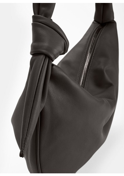 Siyah Kadın Deri El Çantası JULIETTESILKY1001 modelleri