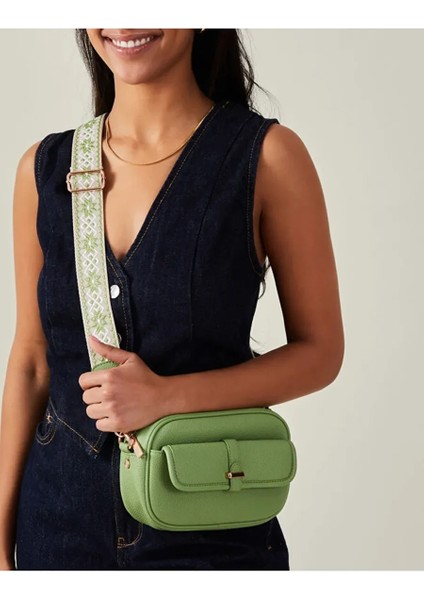 Keely Çapraz Çanta Yeşil