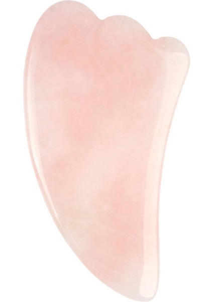 Pembe Kuvars Gua Sha Yüz Masaj Taşı