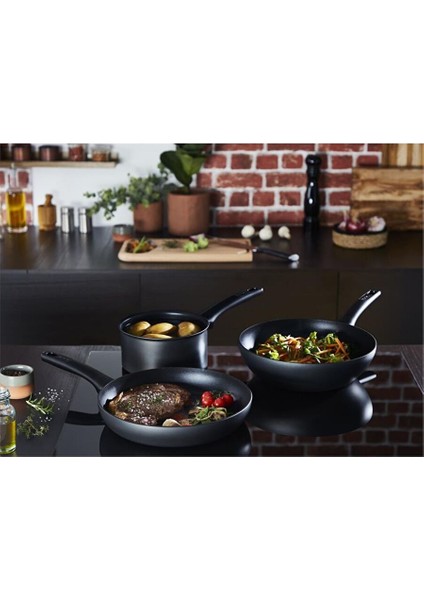 Titanyum 3x Ultimate Indüksiyon Tabanlı Tava - 30 cm