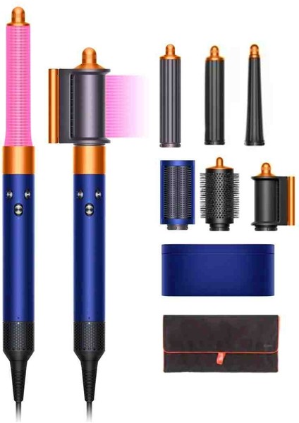 Multi-Styler Complete Uzun Saç Düzleştirici Şekillendirici Vinca Mavisi /rose