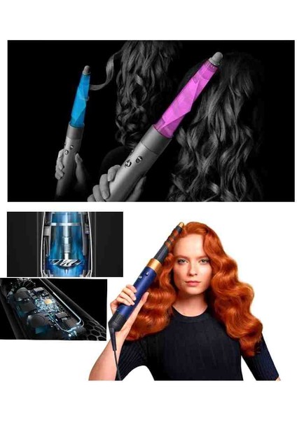 Multi-Styler Complete Uzun Saç Düzleştirici Şekillendirici Vinca Mavisi /rose modelleri