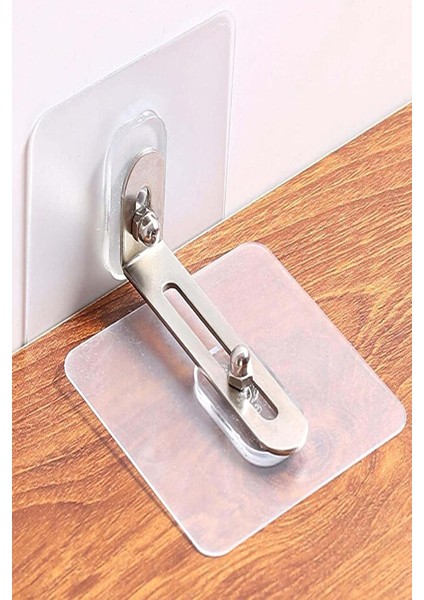 Yapışkanlı Raf Destek Aparatı Dolap Içi Raf Tutucu Sabitleme Klipsi Askı Deprem Koruması modelleri