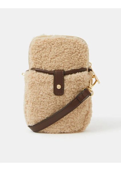 Peluş Telefon Çantası