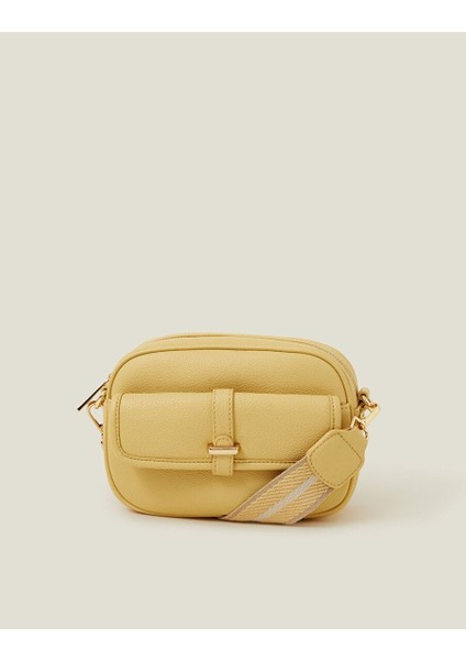 Kelly Çapraz Çanta Sarı