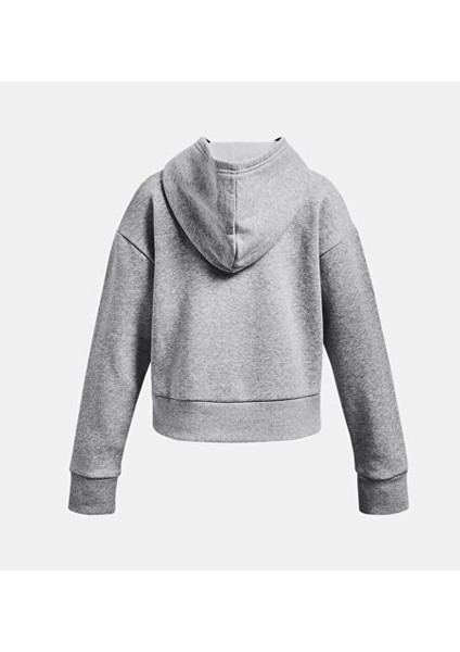 Çocuk Ua Rival Fleece Kapüşonlu Üst 1379517-012 fiyatları