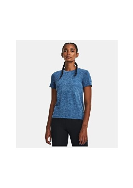 Kadın Ua Dikişsiz Stride Kısa Kollu T-Shirt 1375698-426
