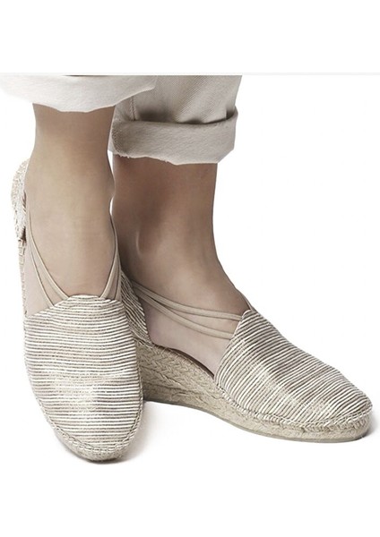 Bej Kadın Kumaş Topuklu Sandalet 1TONW2023182 modelleri