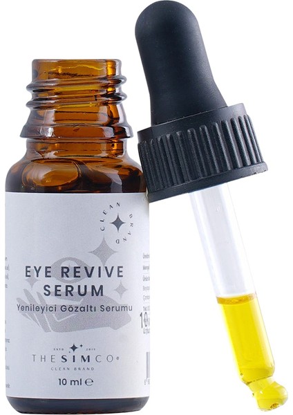 Kuşburnu ve Nar Çekirdeği Yağı Özlü Yenileyici Gözaltı Serumu 10 ml