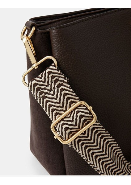 Çizgili Kulp Çapraz Çanta fırsatları