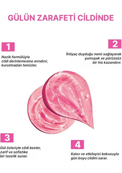 Nemlendirici ve Besleyici Marvel Rose Duş Jeli 400 ml fiyatları