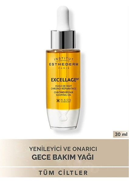 Esthederm Excellage Chrono-Repair Sleeping Oil Gece Bakımı Yağı 30 ml fiyatları