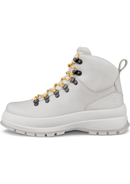 Beyaz Kadın Deri Bot Ecco Track 30 W Gravel