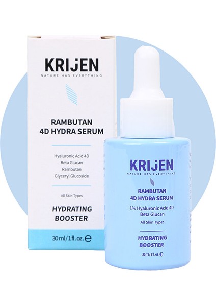 Rambutan 4d Hydra Yoğun Nemlendirici Serum | Hyaluronic Acid 4d + Beta Glucan