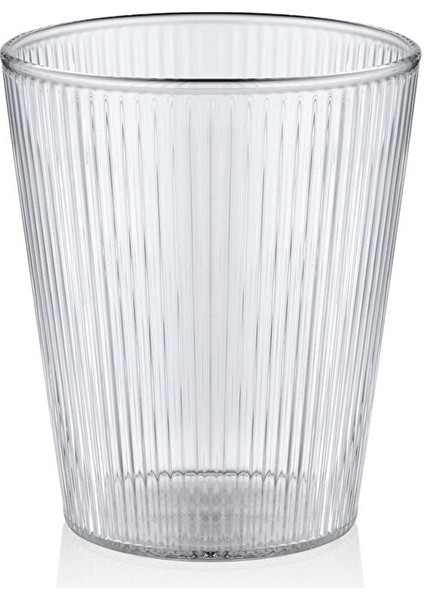 Striped Borosilikat Cam Bardak 400 ml