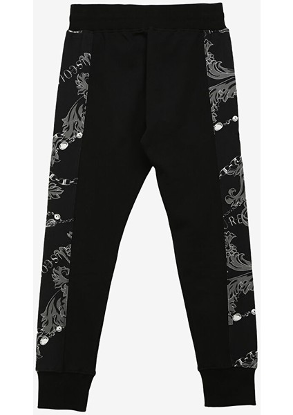 Lastikli Bel Lastikli Paça Siyah Erkek Chino Pantolon 75GAA3C0FS102899 fiyatları