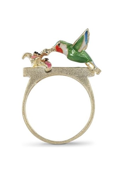 Sinek Kuşu Uras 925 Ayar Gümüş Kadın Yüzük fiyatları