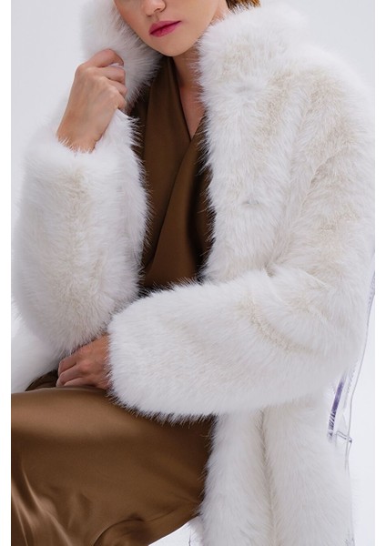 Kadın Tekstil Beyaz Mont fiyatları