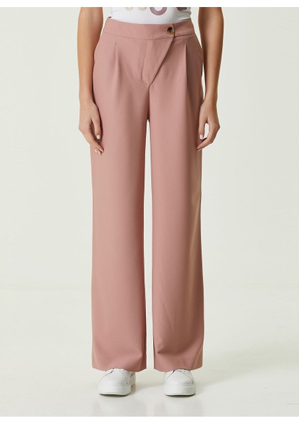 Normal Bel Basic Pudra Kadın Pantolon 1087415 fiyatları