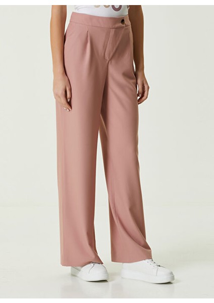 Normal Bel Basic Pudra Kadın Pantolon 1087415 modelleri
