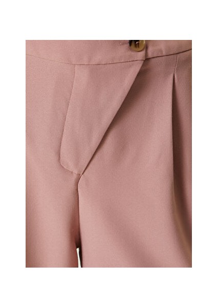 Normal Bel Basic Pudra Kadın Pantolon 1087415 indirimleri