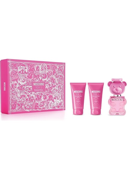 Toy 2 Bubble Gum Edt Parfüm 50 ml + Duş Jeli 50 ml + Vücut Losyonu 50 ml Kadın Parfüm Seti