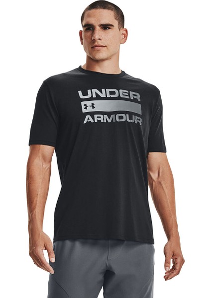 1329582 Team Issue Wordmark Ss Siyah Erkek T-Shirt