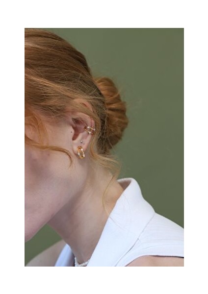 Ikili Halka Küpe modelleri