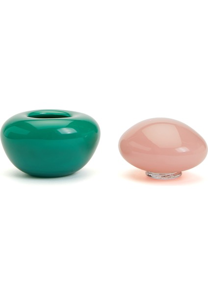 Bonbonniere Mini Yeşil Pembe Cam Obje fiyatları