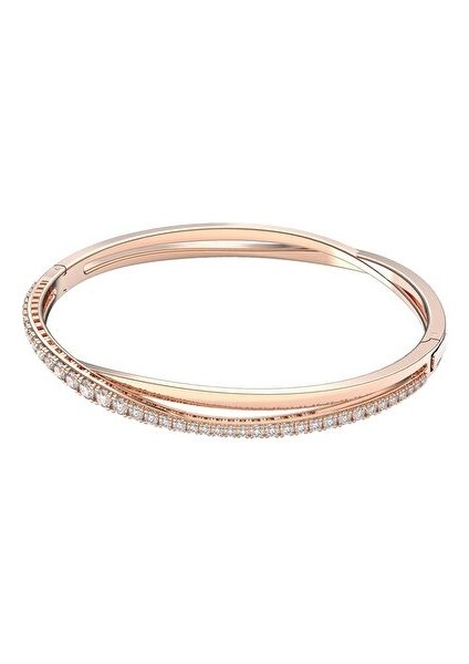 5620552 Swarovski Bilezik Twıst:bangle Whıte/ros