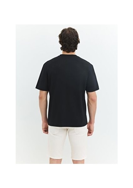 Rahat / Relax Fit Siyah Erkek T-Shirt modelleri