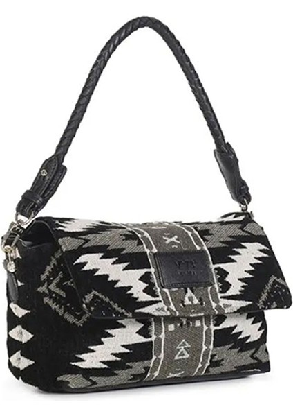 Siyah-Beyaz Kadın Çapraz Çanta 73BS7E402395 fiyatları