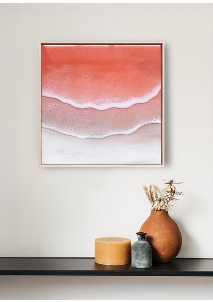 Arenis Ahşap Epoksi Tablo 30 x 30 cm fiyatları