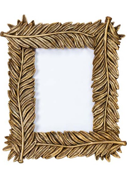 Golden Branches Altın Rengi Fotoğraf Çerçevesi 21,5 x 18 cm