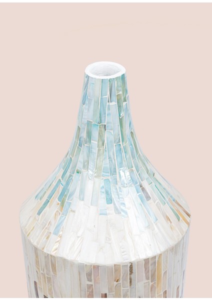 Renkli Sedef Vazo 68 cm fırsatları