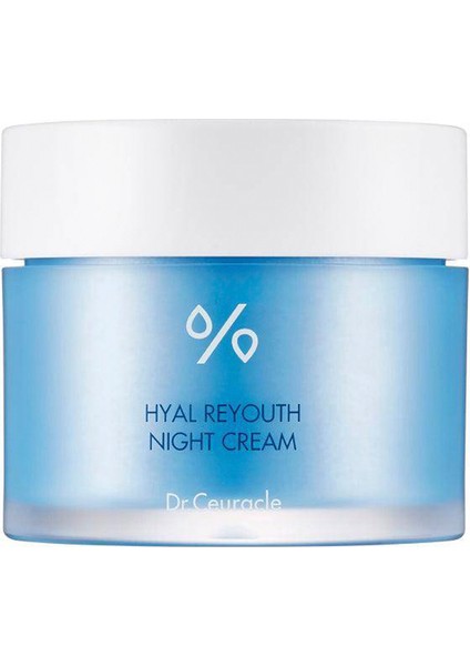 Hyal Reyouth Night Cream Yüksek Performanslı Nemlendirici Yaşlanma Karşıtı Gece Kremi 60 gr