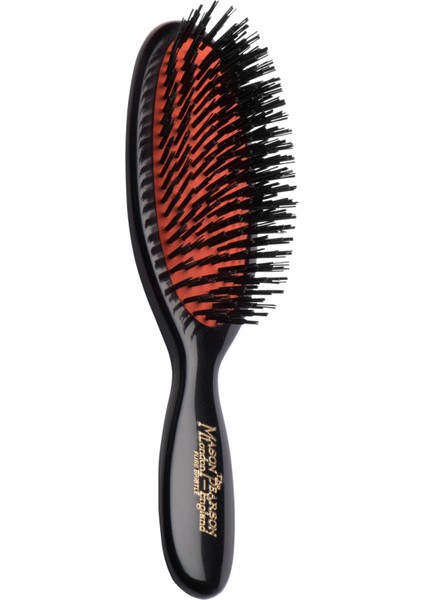 Pocket Boar Bristle B4 Dark Saç Fırçası