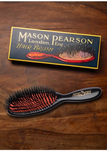 Pocket Boar Bristle B4 Dark Saç Fırçası