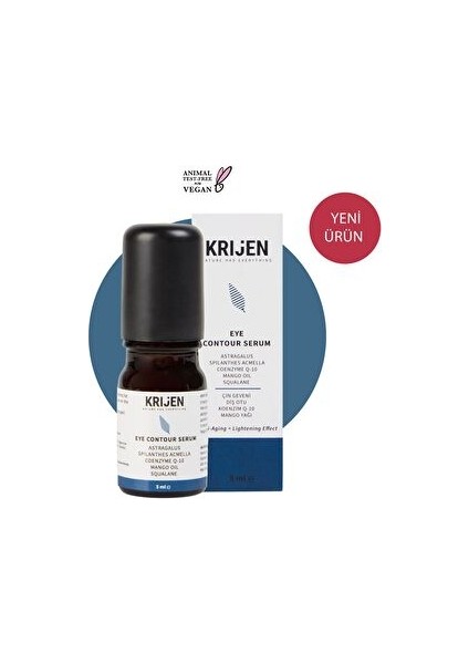 Çin Geveni & Diş Otu & Koenzim Q10 Göz Çevresi Serumu 5 gr Aydınlatıcı Bakım