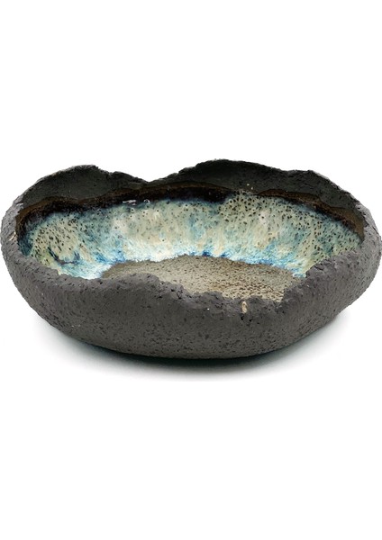 Stone No:9 Gri Yeşilseramik Dekoratif Kase