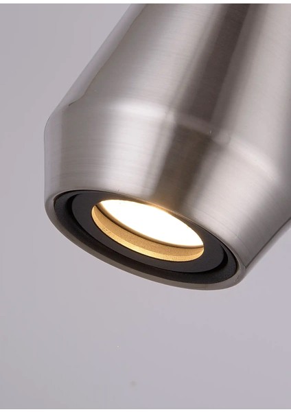 Sora No:3 Krom Metal LED Avize modelleri