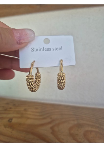 Çelik Halka Küpe Modelleri Tarz ve Spor Model